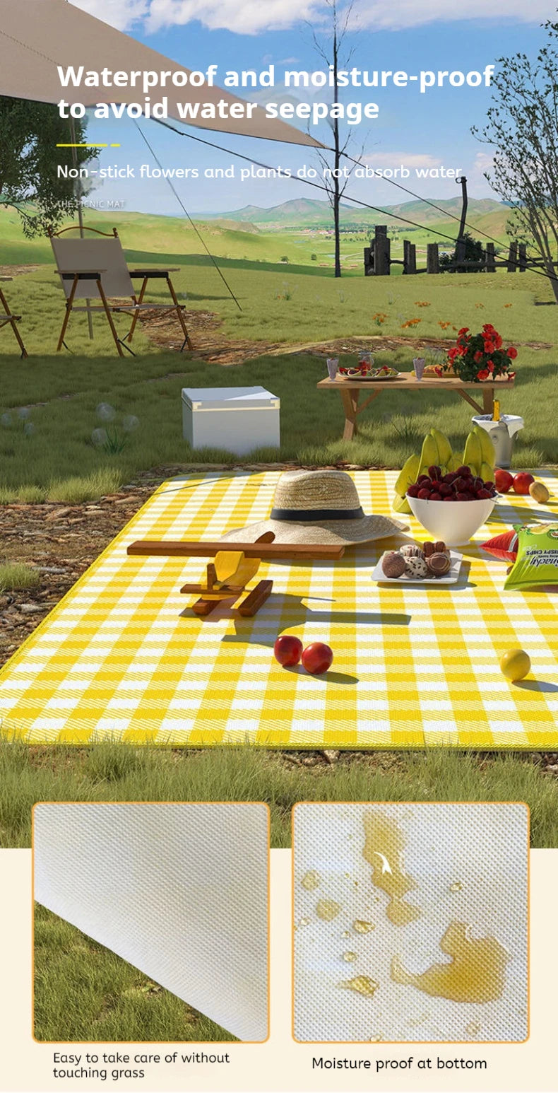 Strandmat picknickmat waterdicht groot opvouwbaar