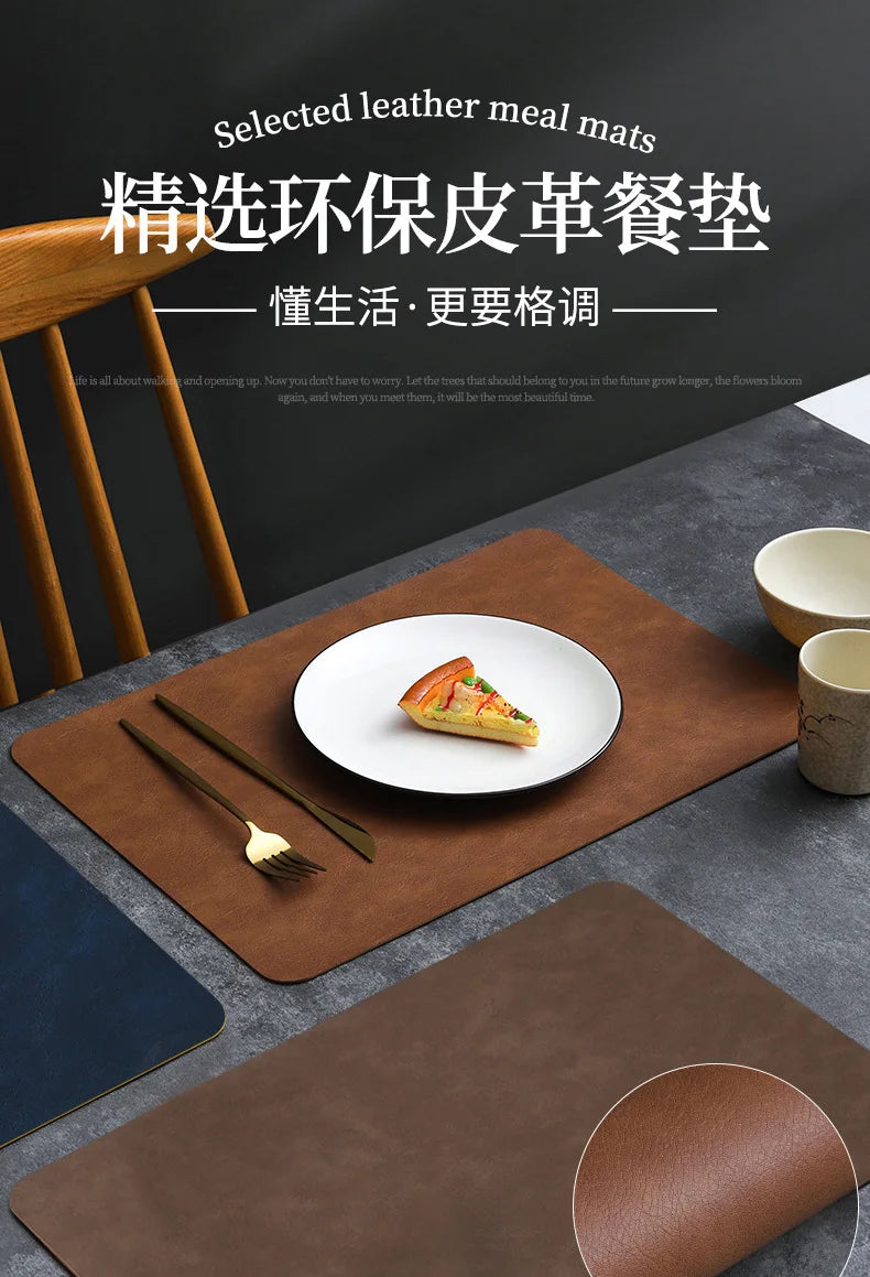 Placemat rubber rechthoekig 30X45cm