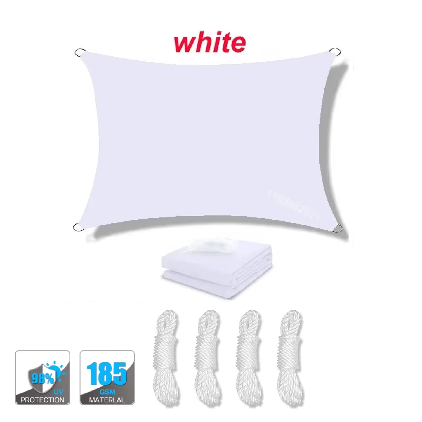 Zonnescherm waterdicht 95% UV-bescherming poly cotton