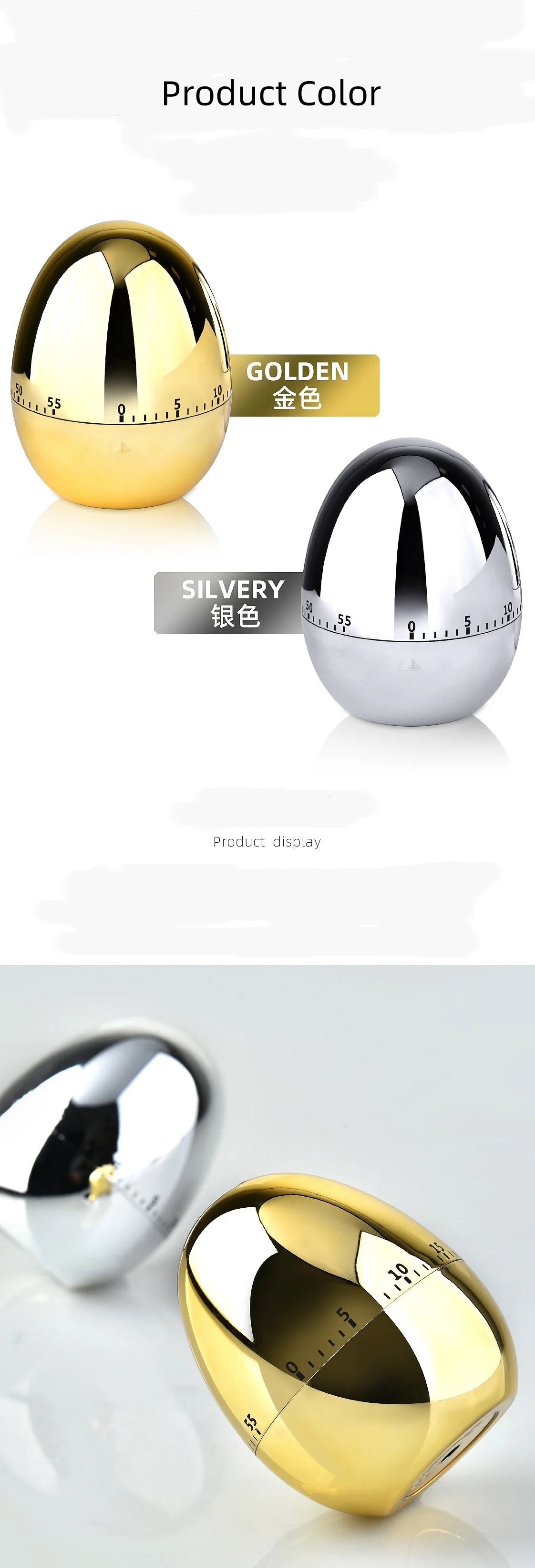 Kunststof kookwekker tot 60 minuten