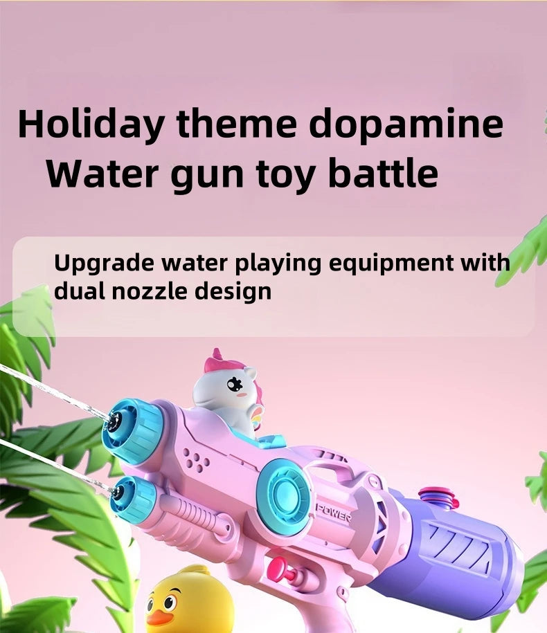 Dual Water Pistol for Kids (3-6 years) | For Outdoor Water Fun