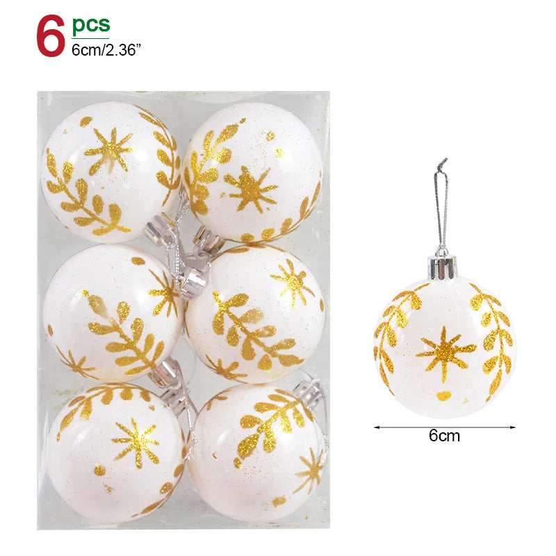 Kerstballen set decoratie