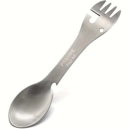 RVS Spork 5-in-1 voor Kamperen en Outdoor