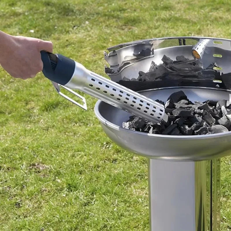 Elektrische BBQ houtskool aansteker aluminiumlegering