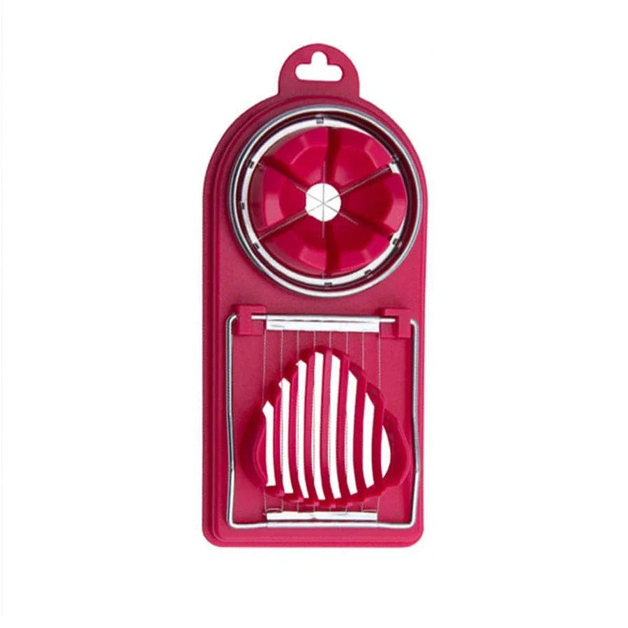 Ei snijapparaat met roestvrijstalen draad en PP basis