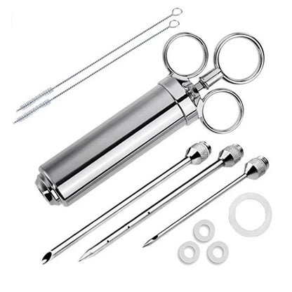 RVS Marinade Injector 60 ml | Voor Vlees en Gevogelte