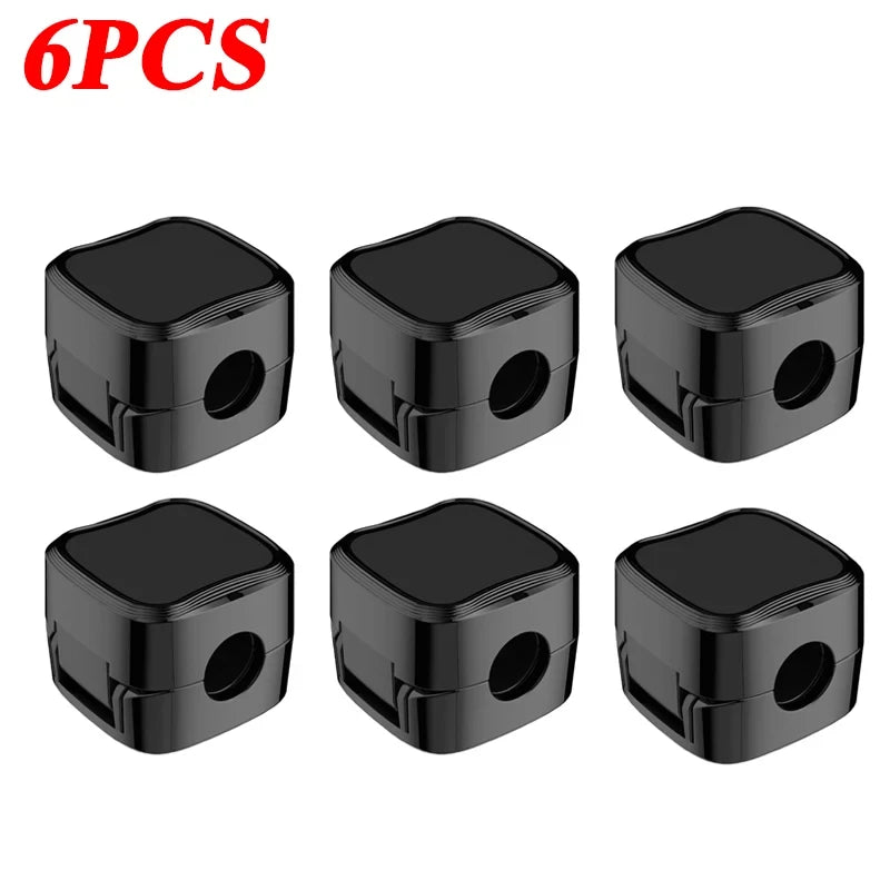 Cable clip with adhesive for desk and wall