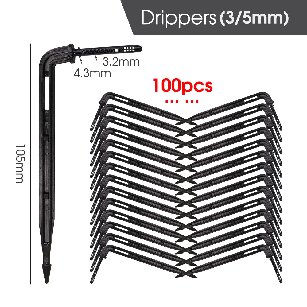 MUCIAKIE 4/2-Wegen Druppel Irrigatiesysteem