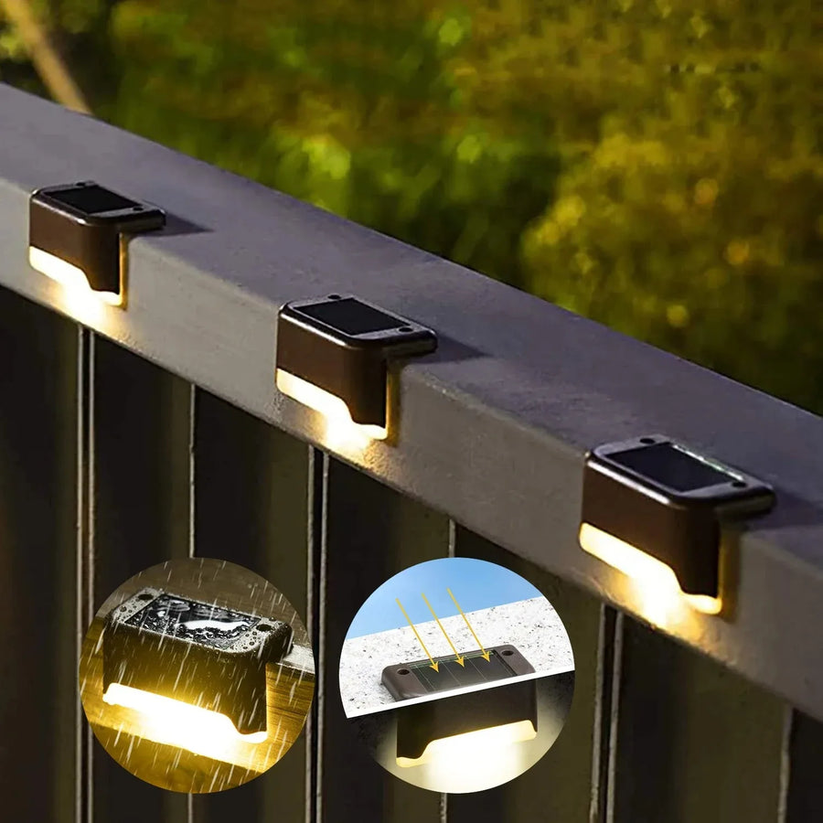LED buitenlamp - zonne-energie met lichtsensor