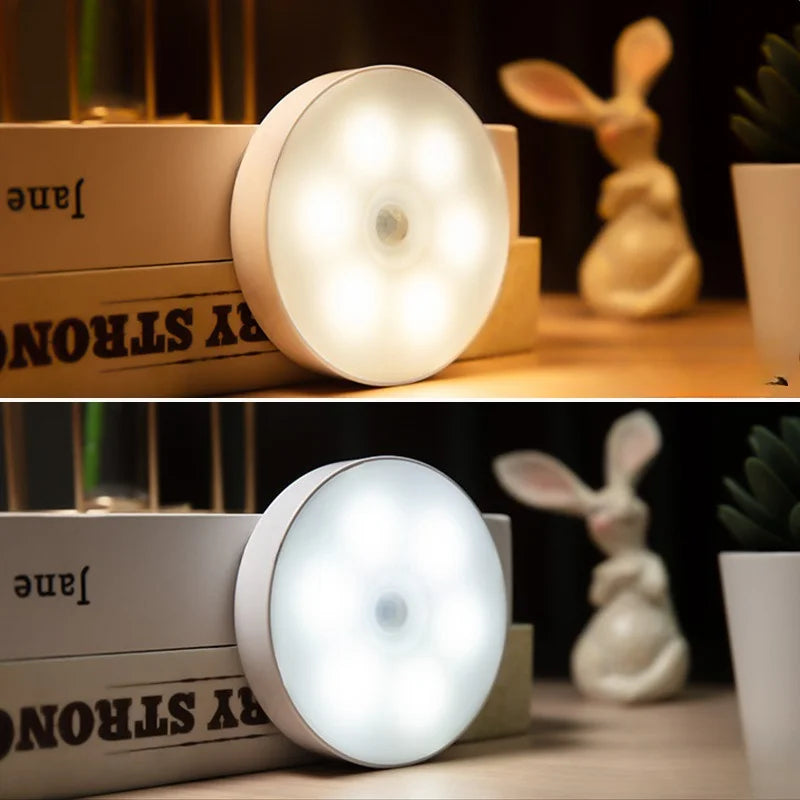 Nachtlamp led bewegingssensor magnetisch usb oplaadbaar