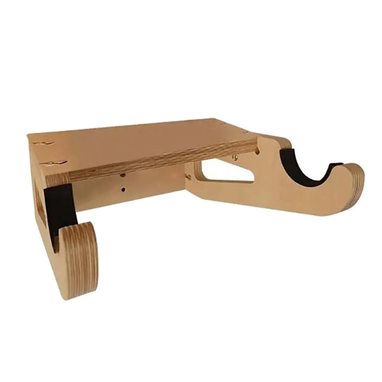 Houten Fiets Wandmontage Rek - Ruimtebesparend Ophangsysteem