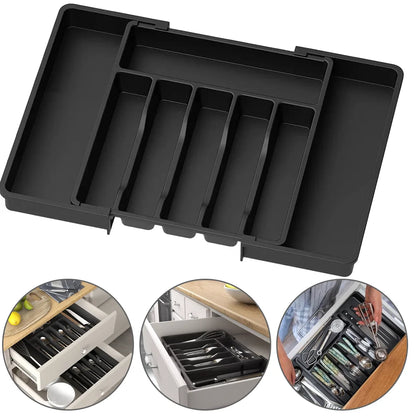 Uitschuifbare Bestekbak Lade Organizer