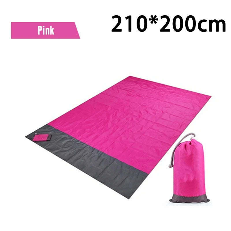 Strandmat extra groot waterdicht zandvrij