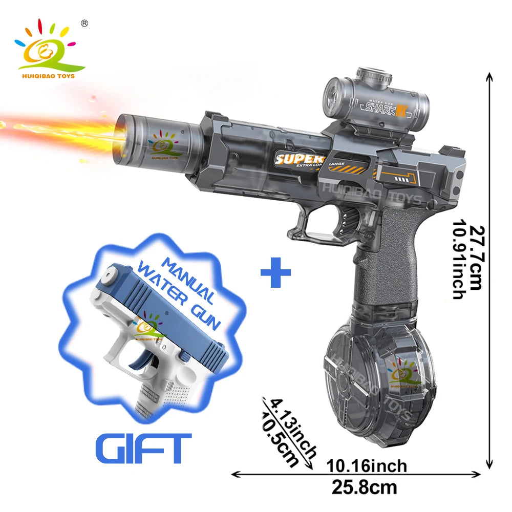 Waterpistool zonder batterij met lichteffecten