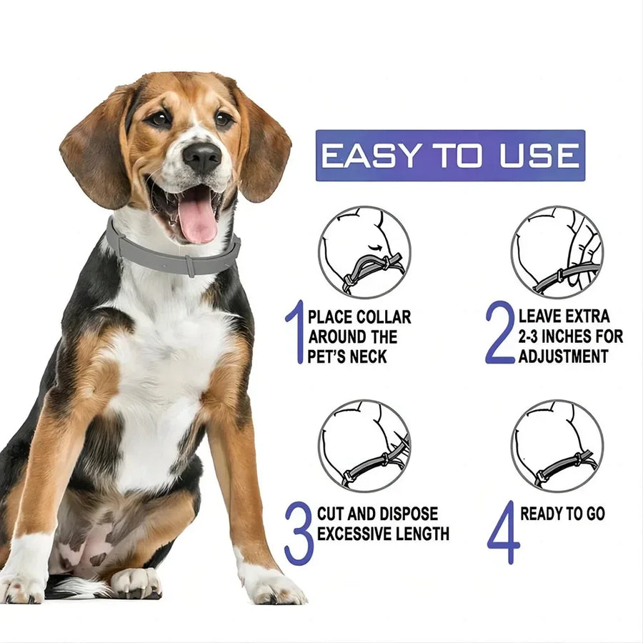 Hond en kat halsband verstelbaar 38-70 cm waterdicht