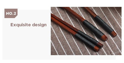 Houten Bestekset 3-delig: Lepel, Vork, Eetstokjes