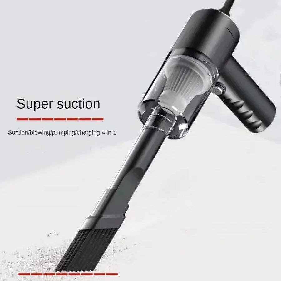 Cordless 4-in-1 Vacuum Cleaner with Blower and Suction Function for Car and Home