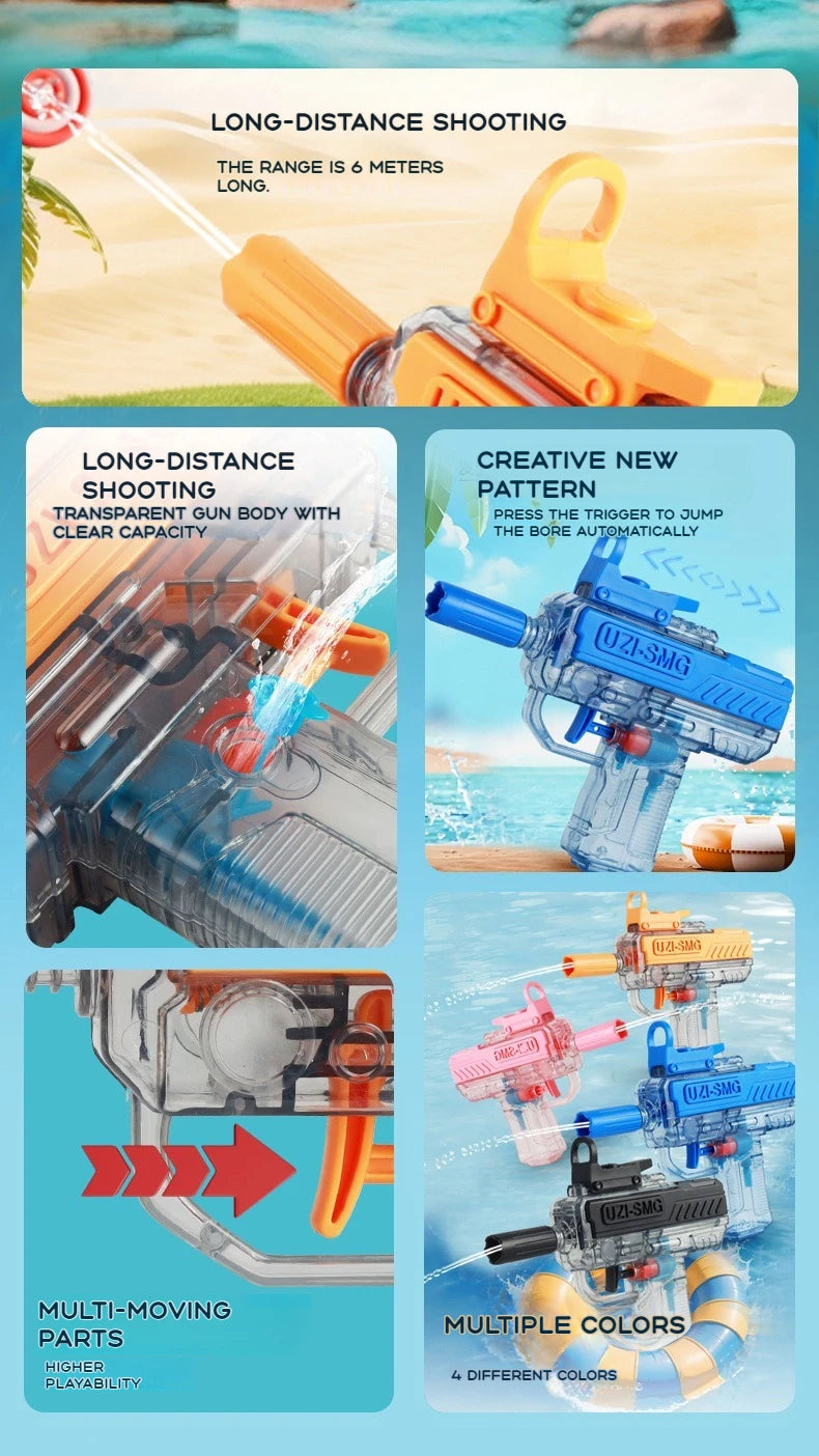 Waterpistool UZI stijl niet elektrisch