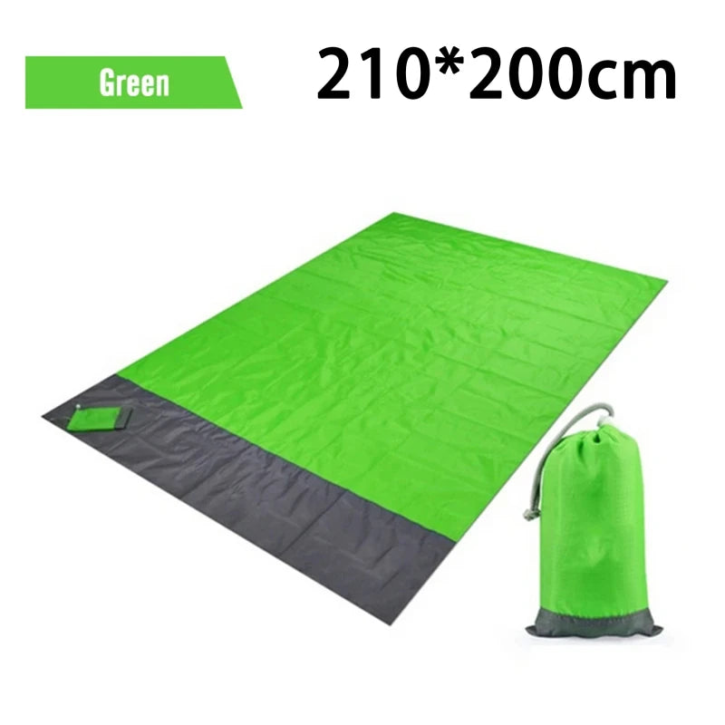 Strandmat extra groot waterdicht zandvrij