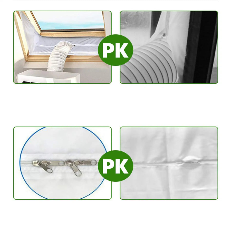 Raamafdichting mobiele airco 190x38cm