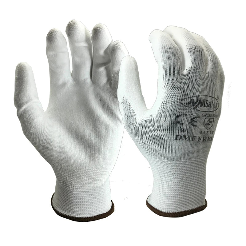Werkhandschoenen PU-coating 12 paar