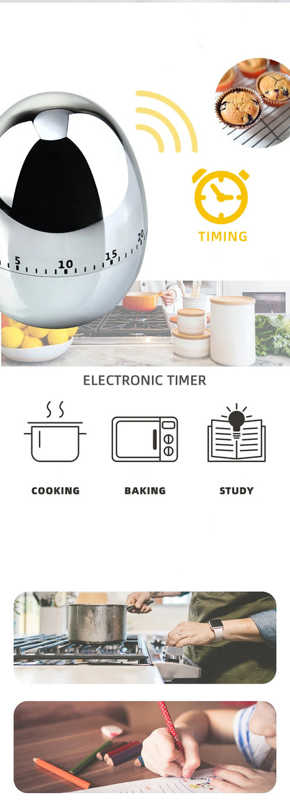 Kunststof kookwekker tot 60 minuten