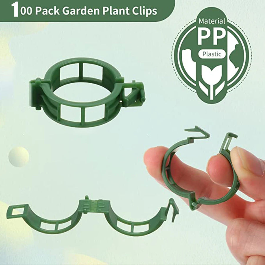 Plantenclips verstelbaar kunststof 100 stuks
