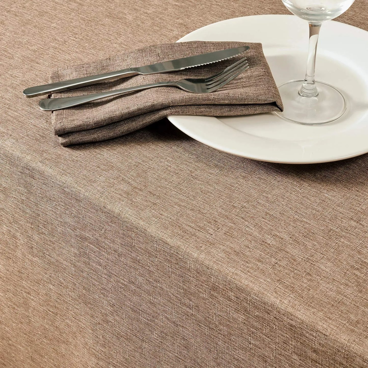 Tafellaken rechthoekig waterdicht oliebestendig polyester katoen