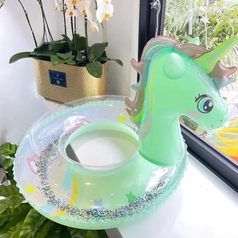 Inflatable Swim Ring Unicorn Flamingo
