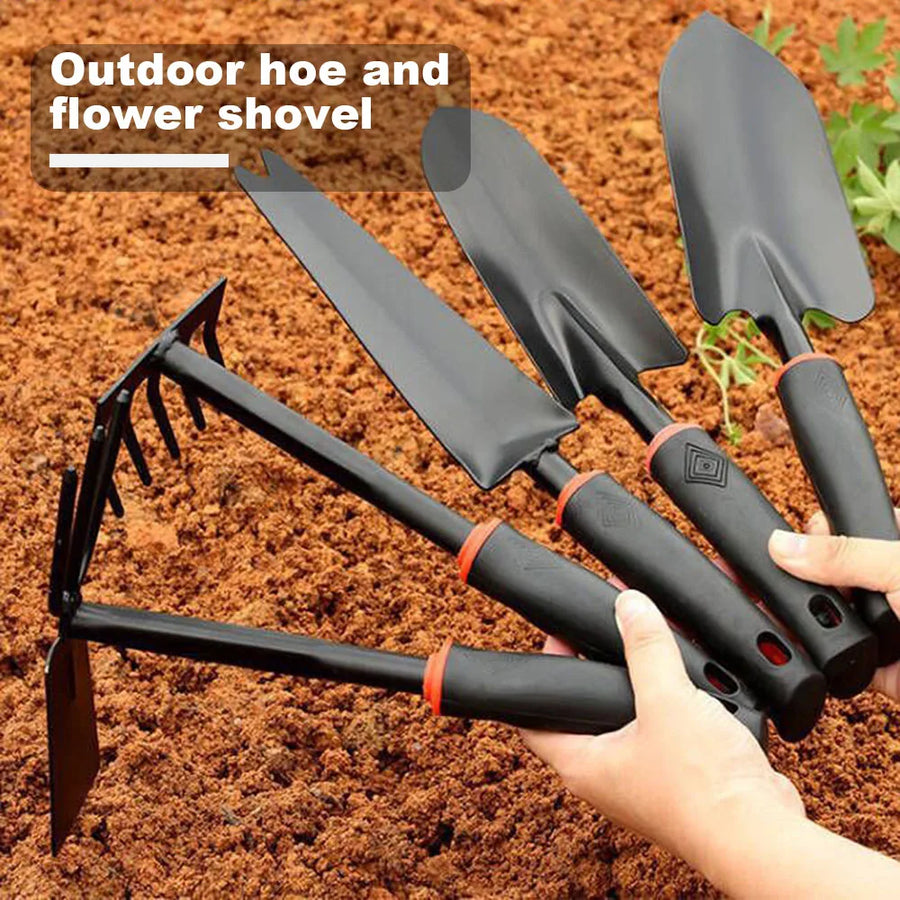 Multifunctioneel tuingereedschap schep hoes hark