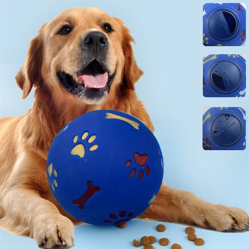 Voerbal hond en kat verstelbaar