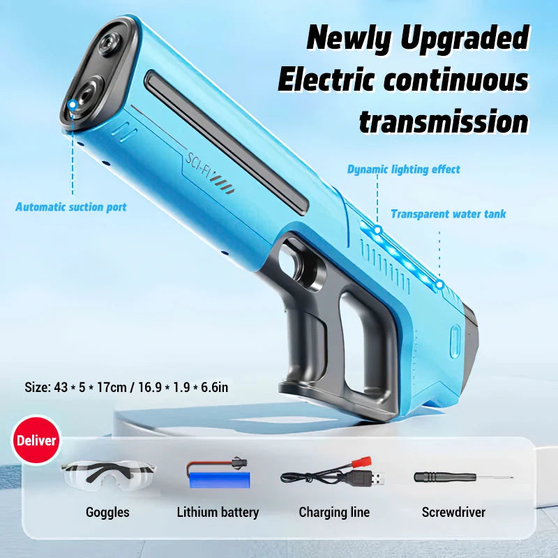 Fully Automatic Electric Water Gun with Large Capacity