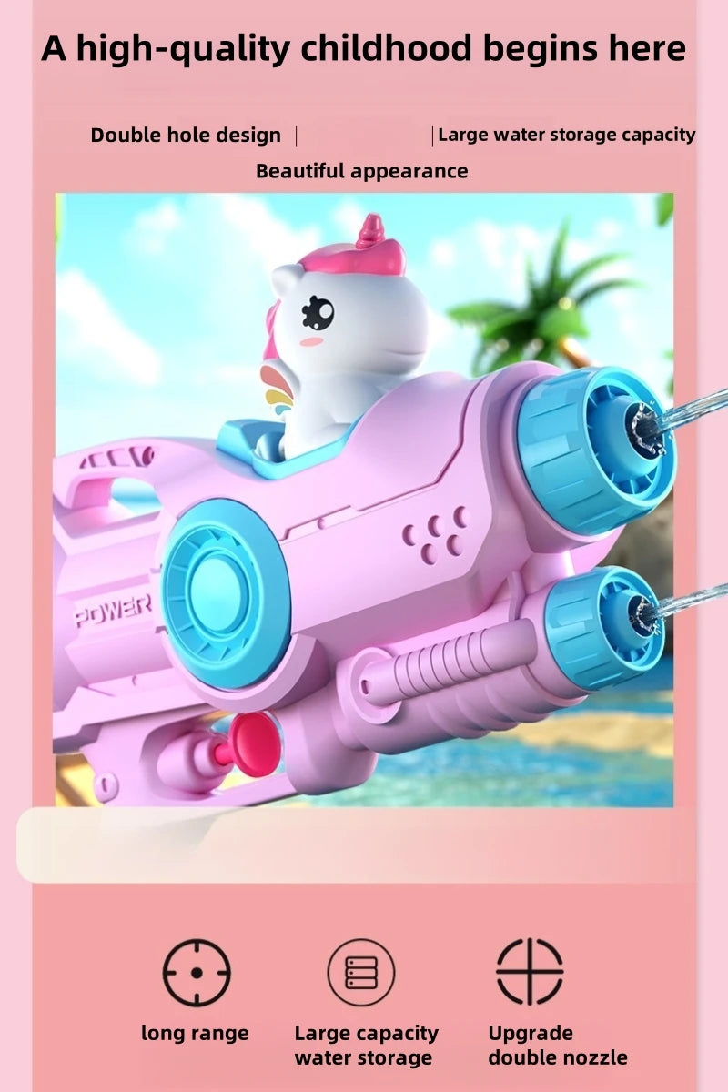 Dual Water Pistol for Kids (3-6 years) | For Outdoor Water Fun