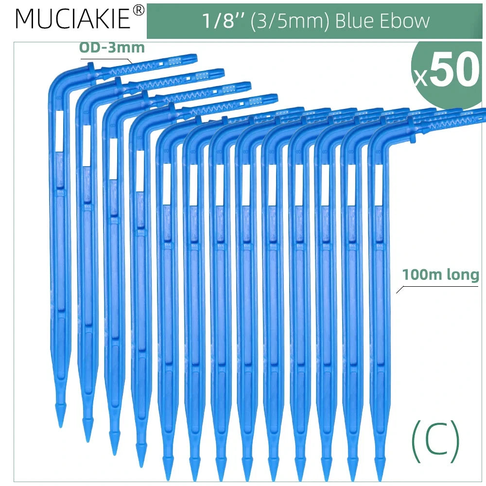 MUCIAKIE 4/2-Wegen Druppel Irrigatiesysteem