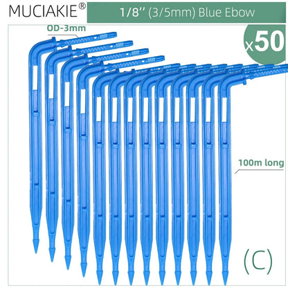 MUCIAKIE 4/2-Wegen Druppel Irrigatiesysteem