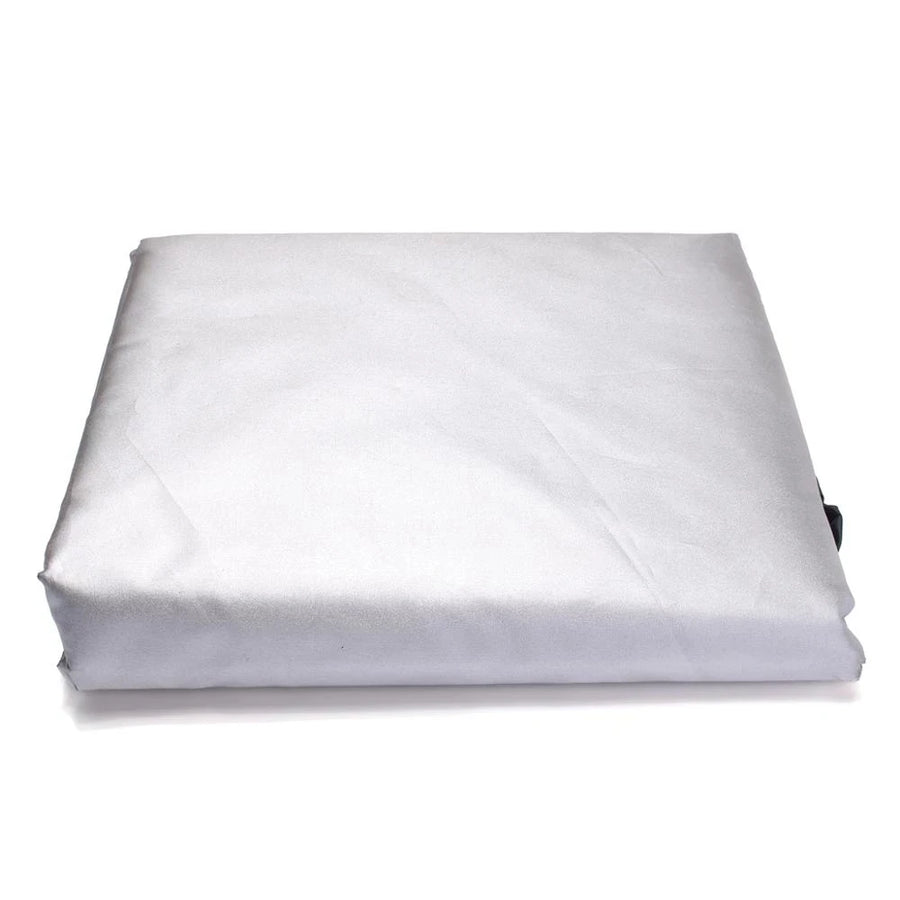 Tuinmeubelhoes 210D Oxford zwart-zilver