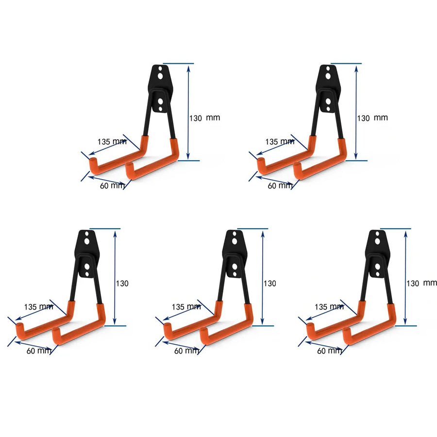 Wandhaak antislip ijzer