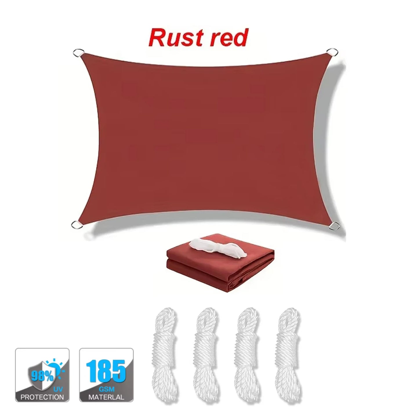 Zonnescherm waterdicht 95% UV-bescherming poly cotton