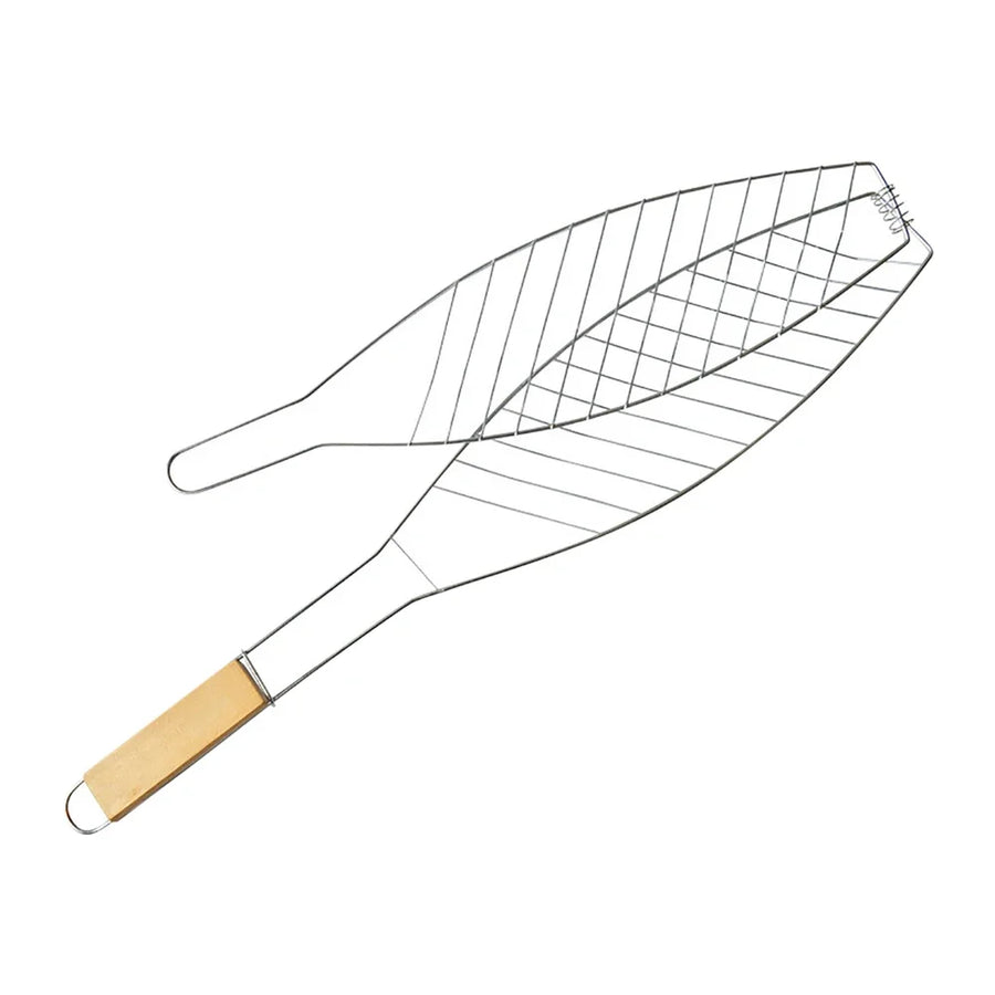 Grillmand metaal non-stick voor vis groenten