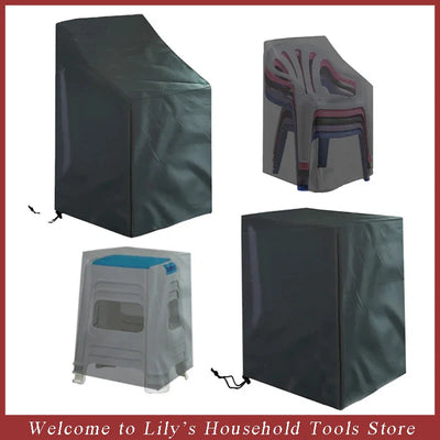 Waterproof Cover for Stacked Garden Chairs
