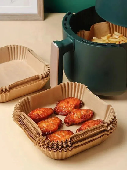 Rond Bakpapier voor Airfryer (50 stuks)