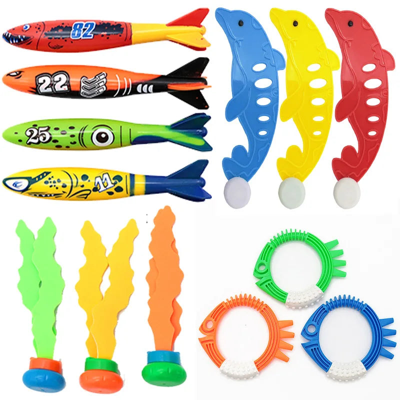Kids Dive Toy Set | Breathing Practice in Bath and Pool
