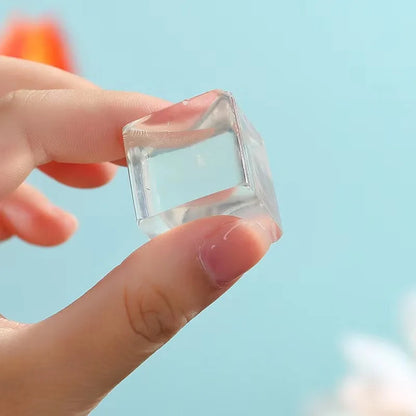 Squishy kubus fidget speelgoed pastel