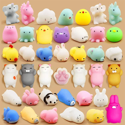 Mochi squishies antistress figuurtjes
