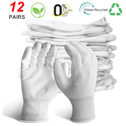 Werkhandschoenen PU-coating 12 paar