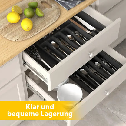 Uitschuifbare Bestekbak Lade Organizer