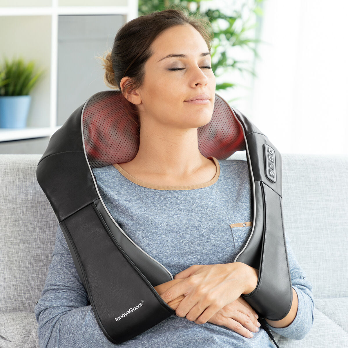 Innovagoods Shiatsu Pro Massager Massaki Innovagoods 24W