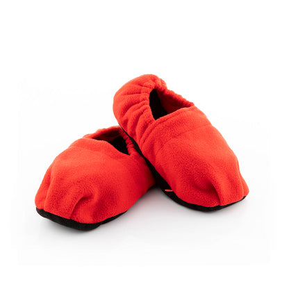 Innovagoods Verwarde Slippers, Op Te Warmen In De Magnetron Innovagoods Rood