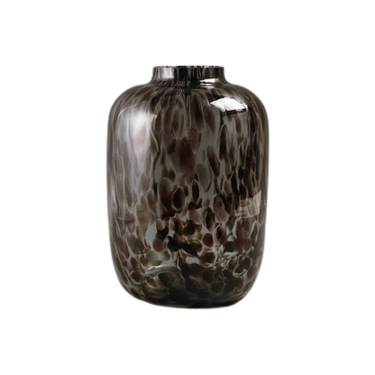 Vaas Cheetah Smoke 25x35 cm glas