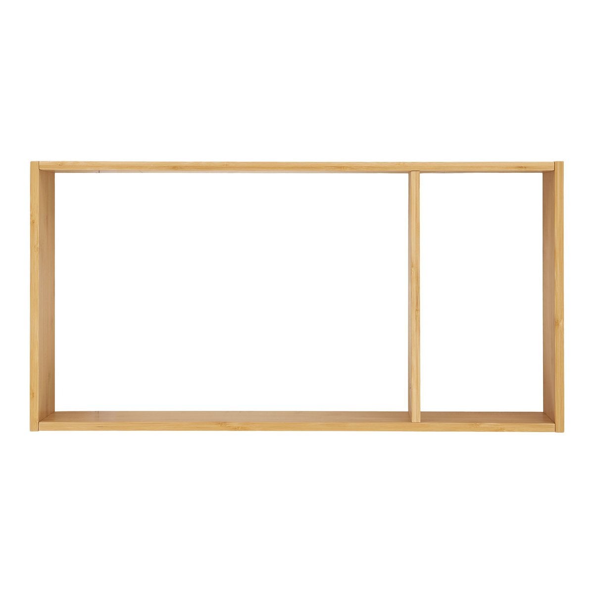 Wandplank bamboe naturel 70x15x35,5 cm